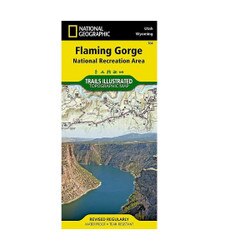 National Geographic 704 Flaming Gorge National Recreation Area